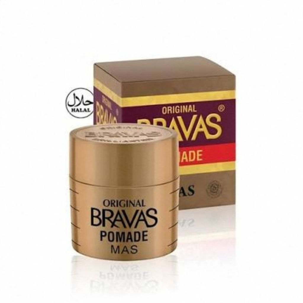 Minyak Rambut Bravas Pomade Original 80gram Minyak Rambut Pomade Untuk Pria