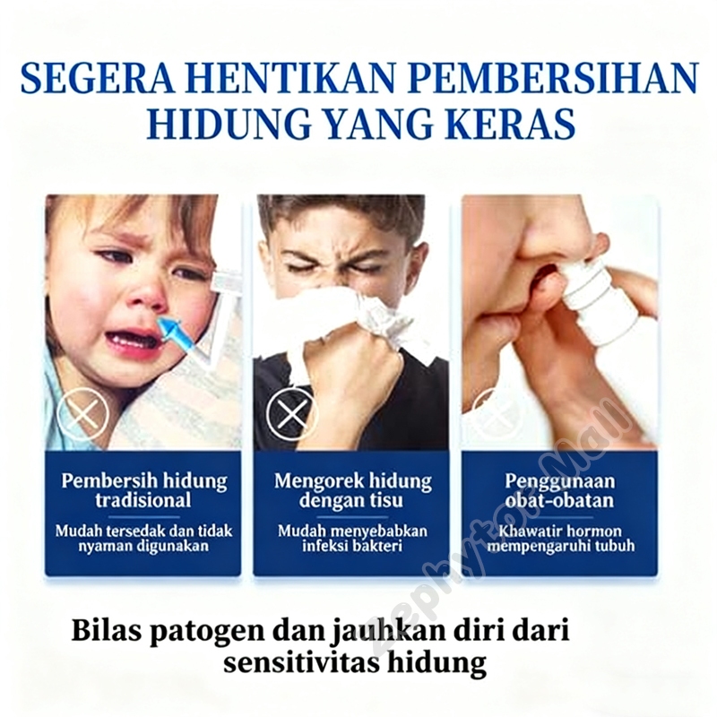 New nasal care spray sinusitis semprot hidung 30ml nasalin semprot hidung obat polip pembersih