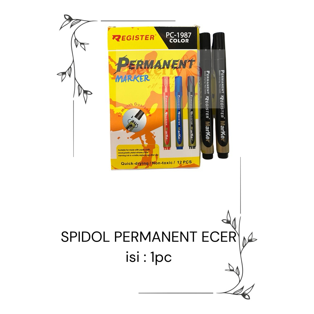 [PACK] SPIDOL PERMANENT / SPIDOL BESAR