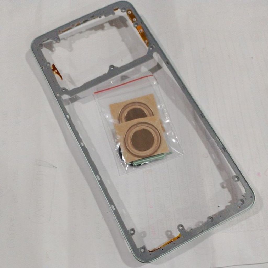 Bezel samping tulang tengah Bezel Vivo Y27 hijau
