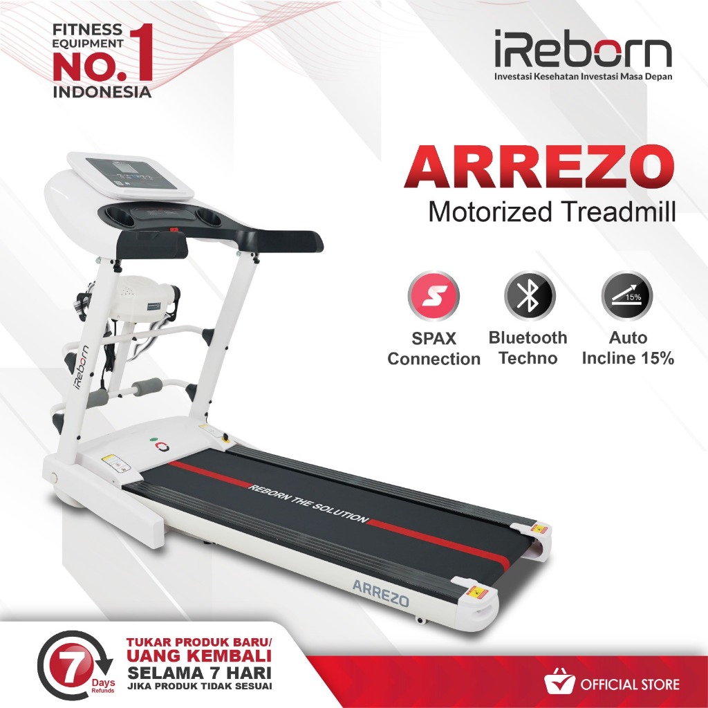 masri.damar - ireborn treadmill elektrik arrezo auto?incline official shop