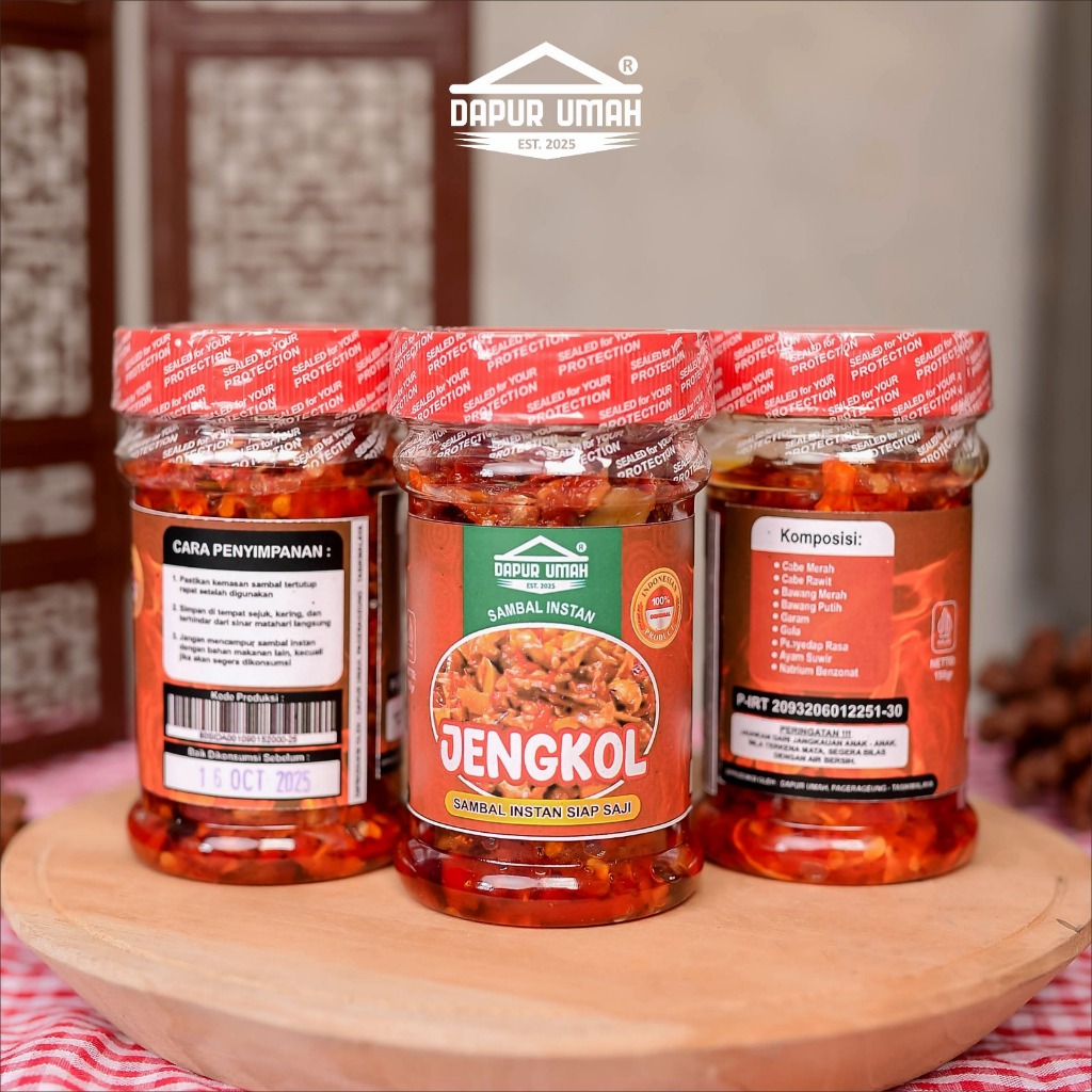 

Sambel Jengkol, Sambal Jengkol Teri, Sambal Jengki 150gr