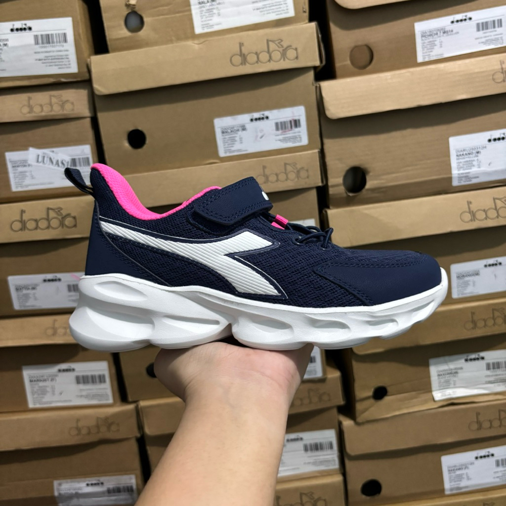 (size 33) SEPATU ANAK DIADORA NAPOLI JR DARK PURPLE