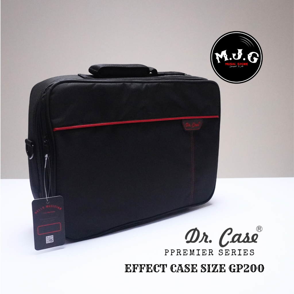 tas gigbag case efek gitar or bass Dr Case premier series ukuran Valeton GP200