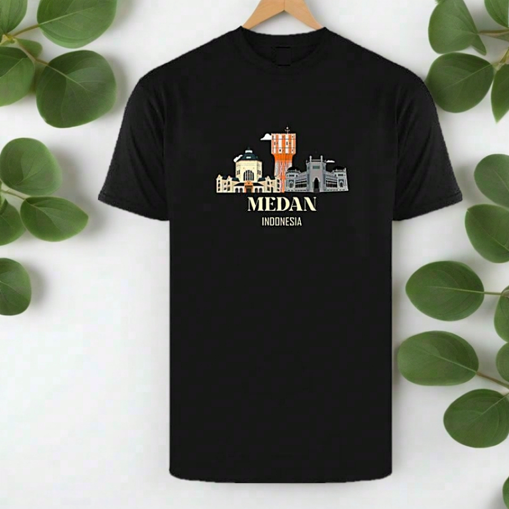 KAOS MEDAN PARIWISATA/KAOS KOTA MEDAN-INDONESIA