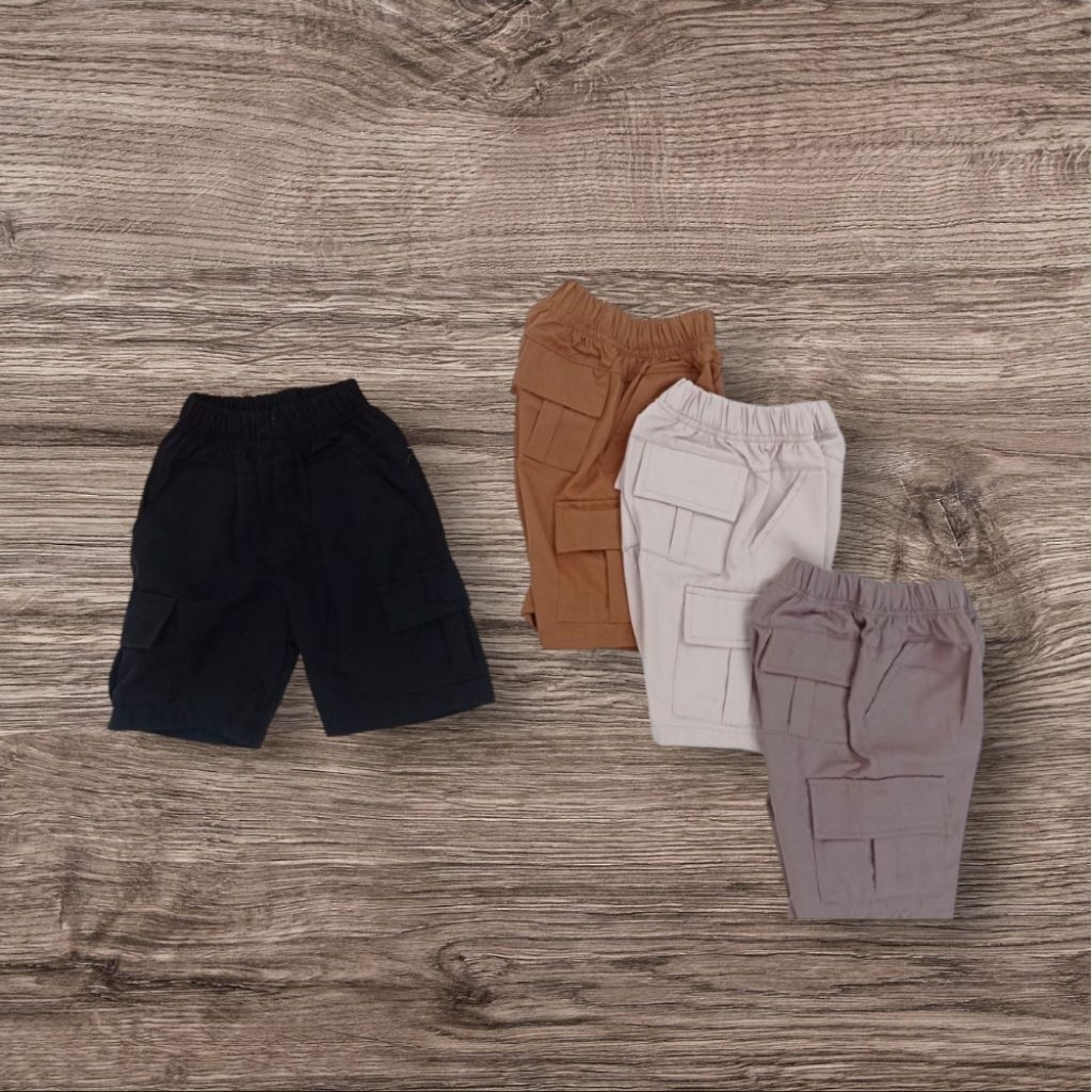 Celana Anak Model Cargo Pria/Wanita Usia 1-13 thn.