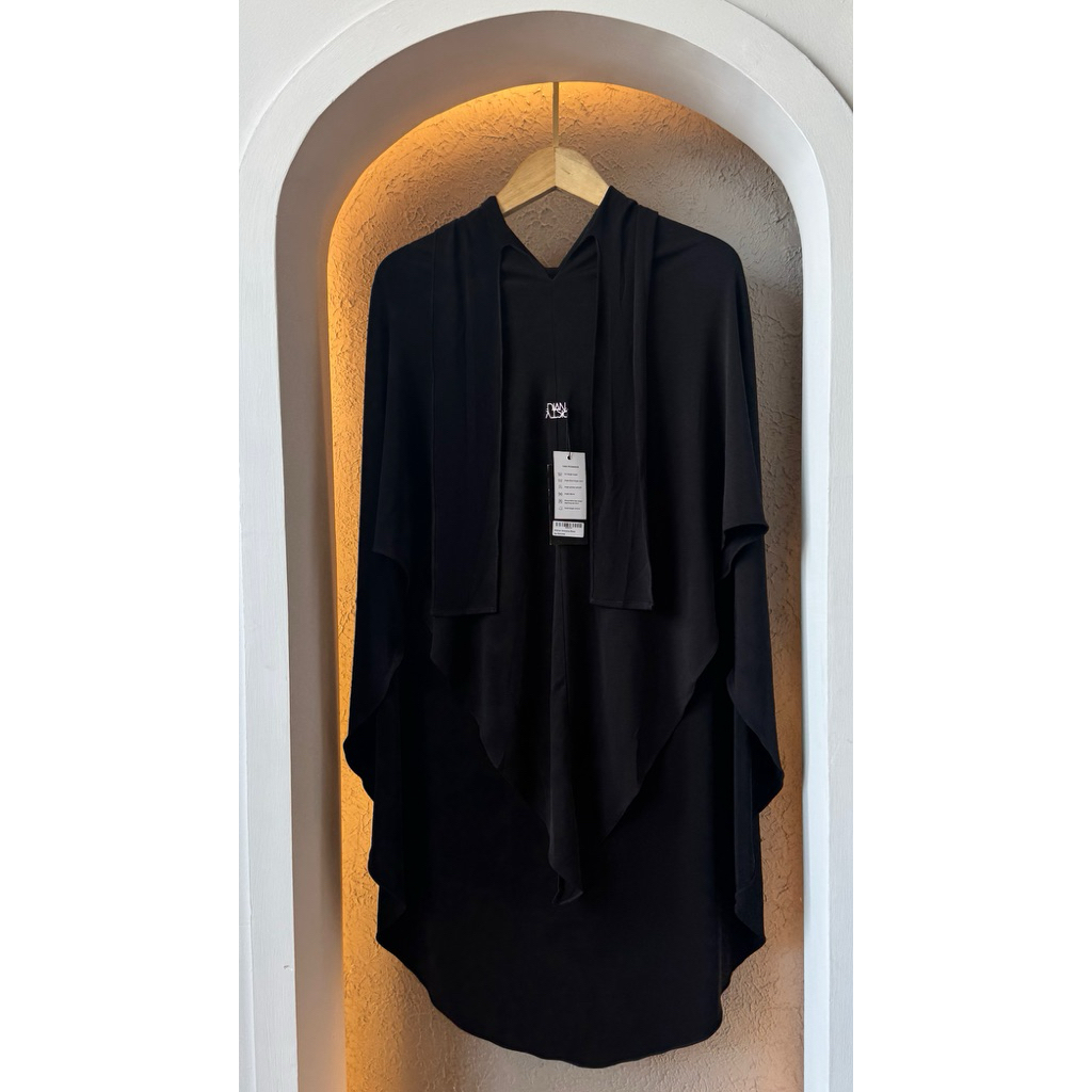 Khimar Akleema Black