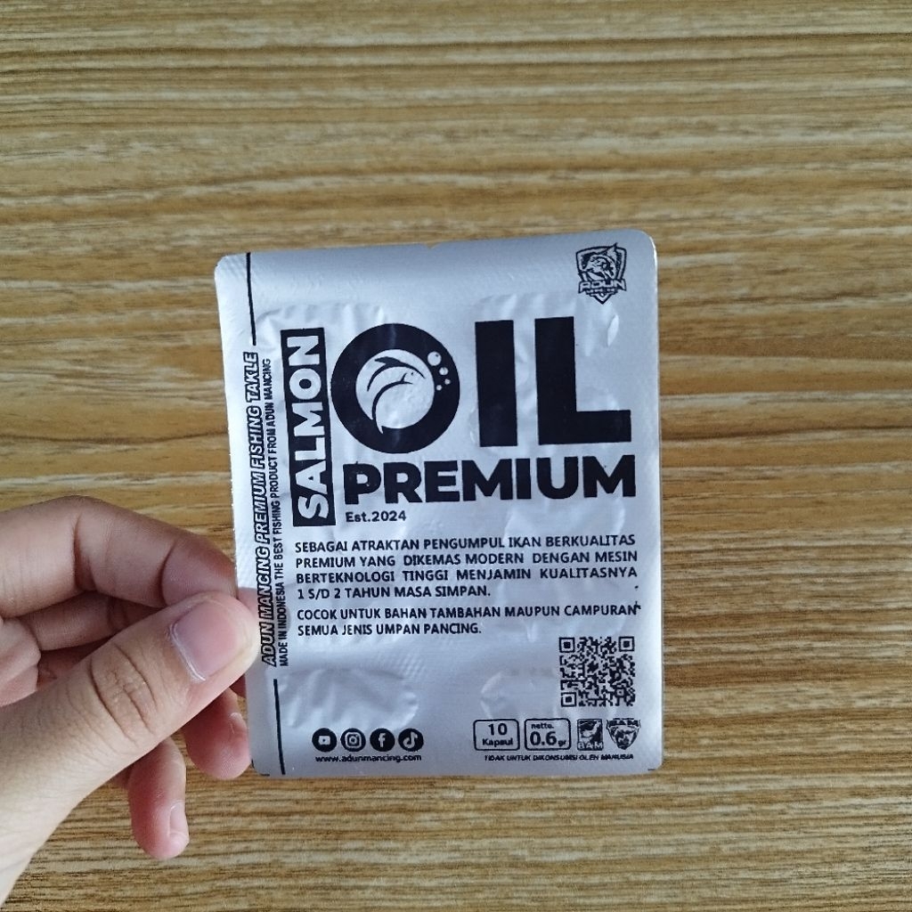 BAM SALMON OIL PREMIUM ADUN MANCING
