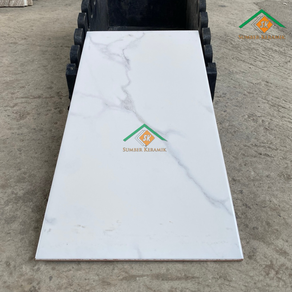 Keramik dinding - Catalina white 25x50 glossy uno