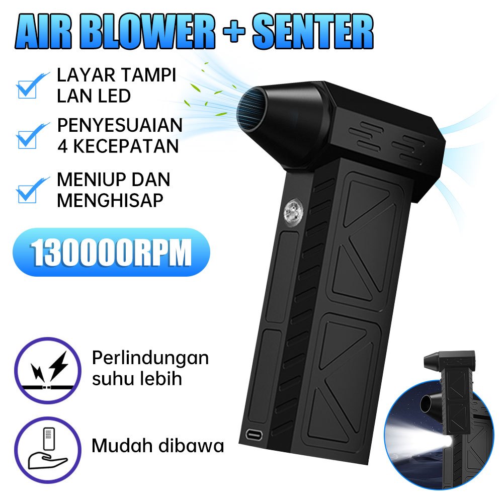 【COD】 Mini Turbo Jet Fan Turbo Violent Fan Mini Jet Blower 130000 RPM Mini Jet Blower