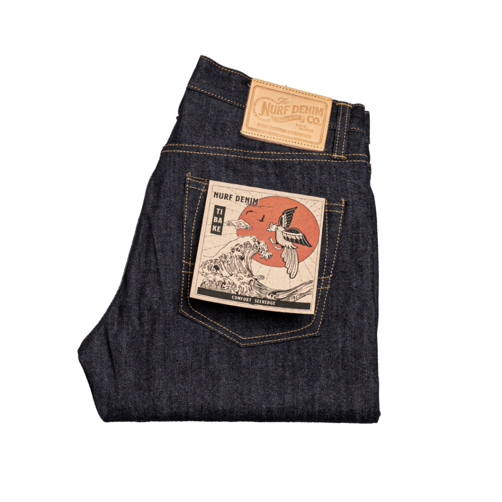 Nurf Denim - TIBAKE - 14oz - Sanforized Stretch Denim - Comfort Selvedge Denim