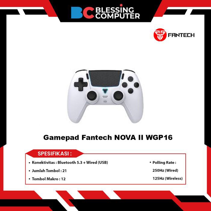 Gamepad Fantech NOVA II WGP16 - White