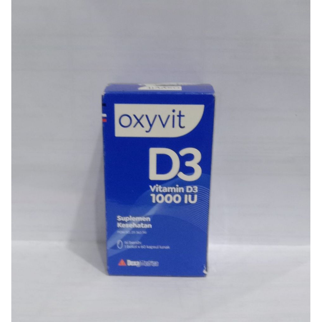 oxyvit D3 1000iu suplemen kalsium