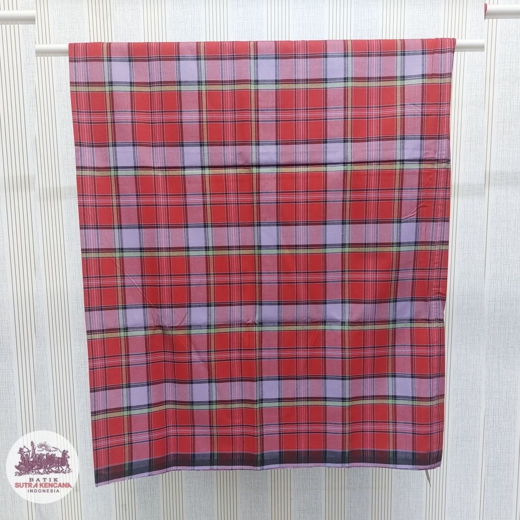 Sarung Gajah Duduk Mika Motif Kotak Kotak