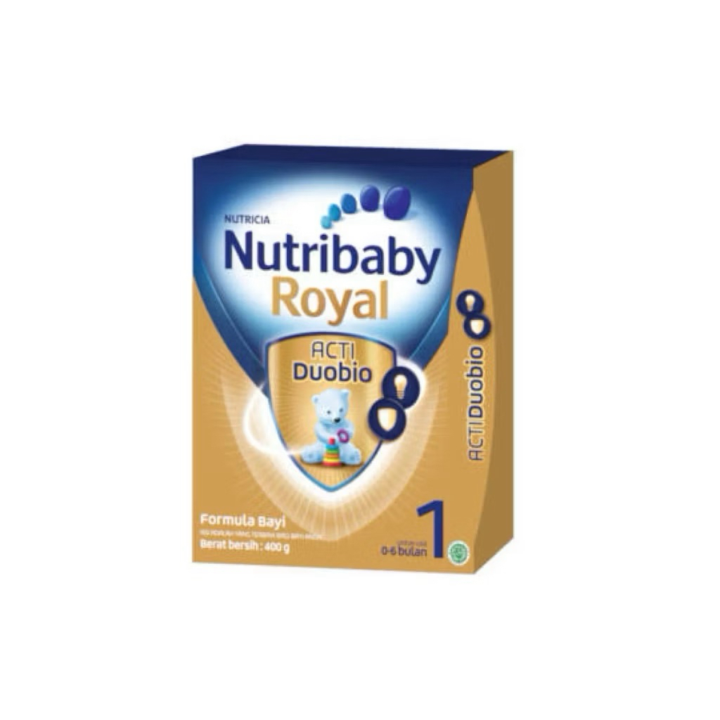 

NUTRIBABY Royal 1 Formula Bayi 0 - 6 Bulan Susu Box 400g