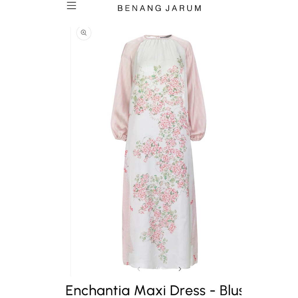 Benang Jarum Enchantia Maxi Dress