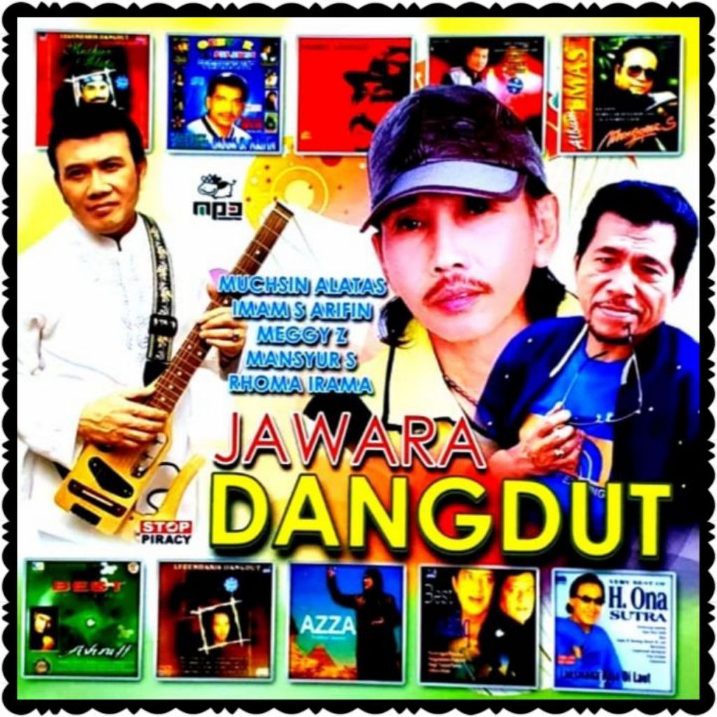 KASET MP3 LAGU DANGDUT NOSTALGIA TERPOPULER - KASET CD MP3 LAGU JAWARA DANGDUT - KASET LAGU DANGDUT 