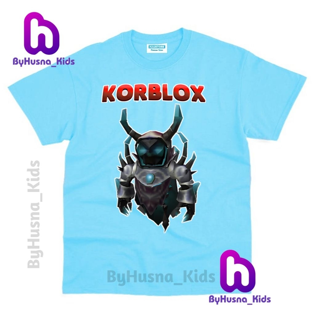 BAJU ANAK KAOS ANAK ROBLOX KORBLOX HEADLESS ANAK COWO LAKI LAKI