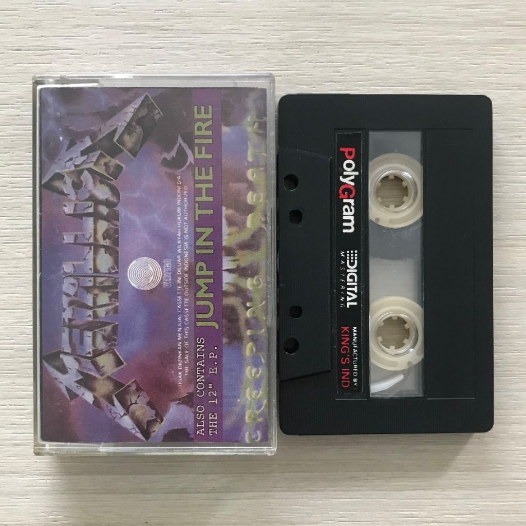 Kaset Metallica - Creeping Death / Jump In The Fire