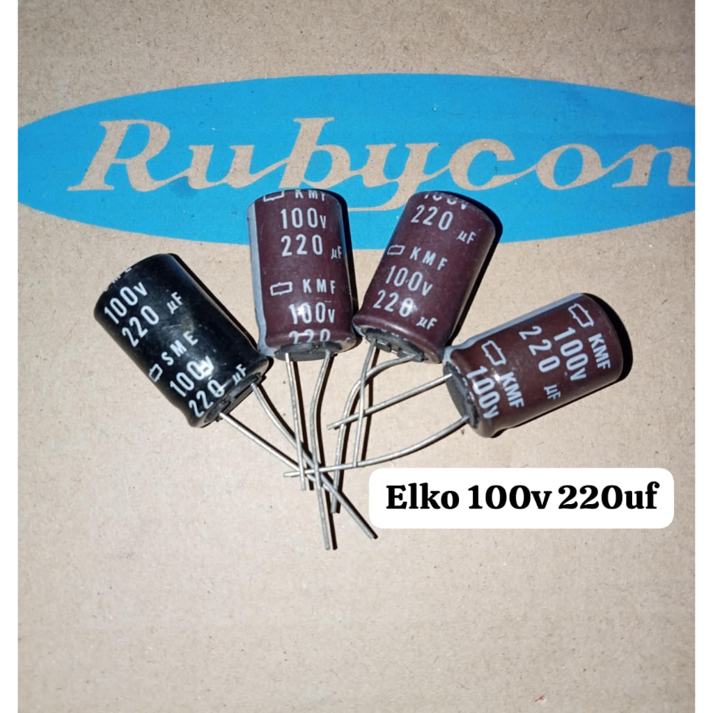 Elko 100v 220uf Elco 220uf 100v Origina