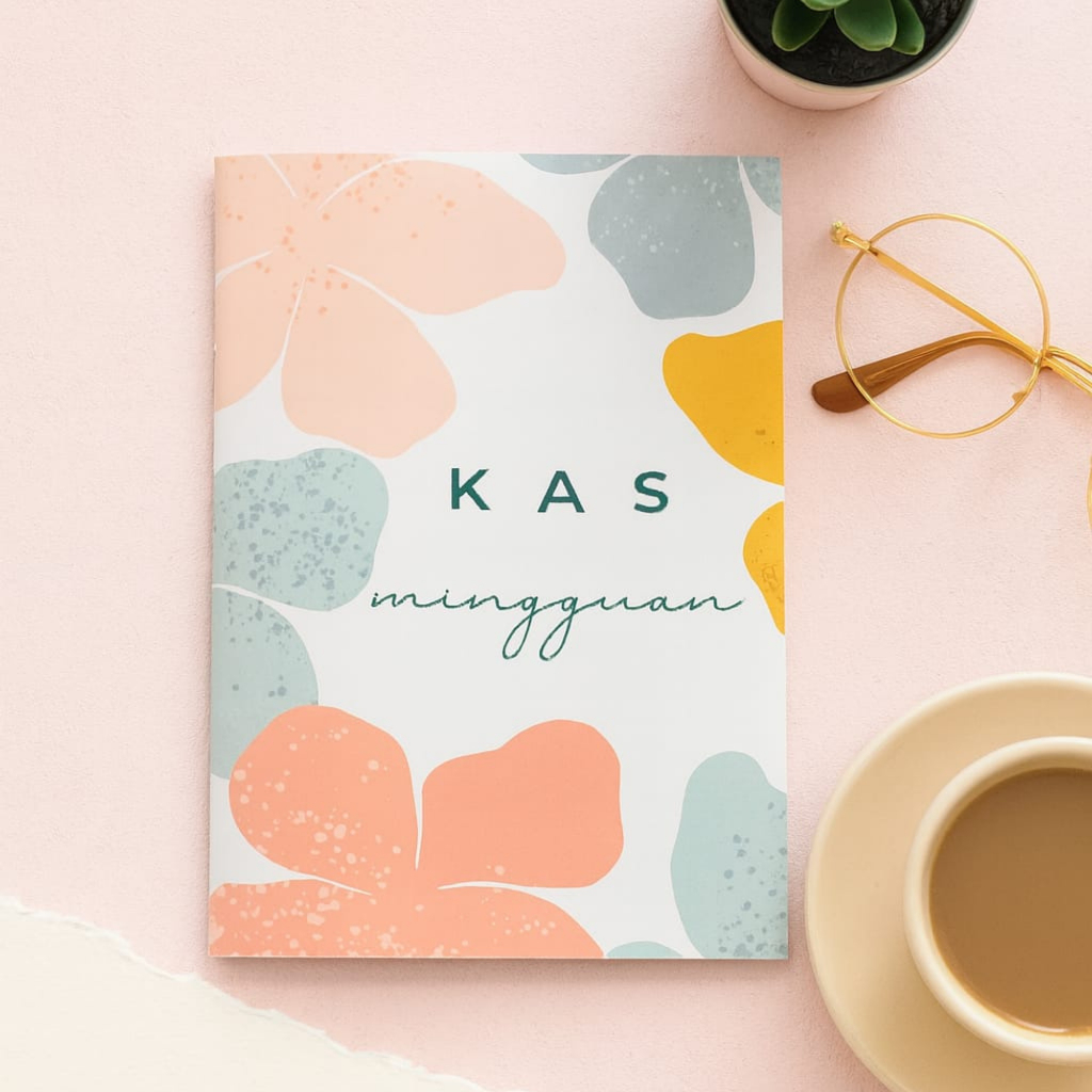 

Buku Kas Mingguan Ukuran A5 Isi 60 Halaman | Buku Iuran Kas Sekolah Murah Praktis