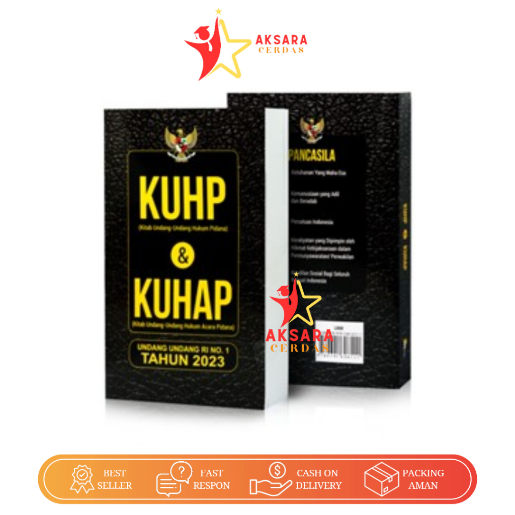 KUHP Dan KUHAP  Buku Hukum Ilmu Perundang Undangan Hukum Pidana Dan Hukum Acara Pidana