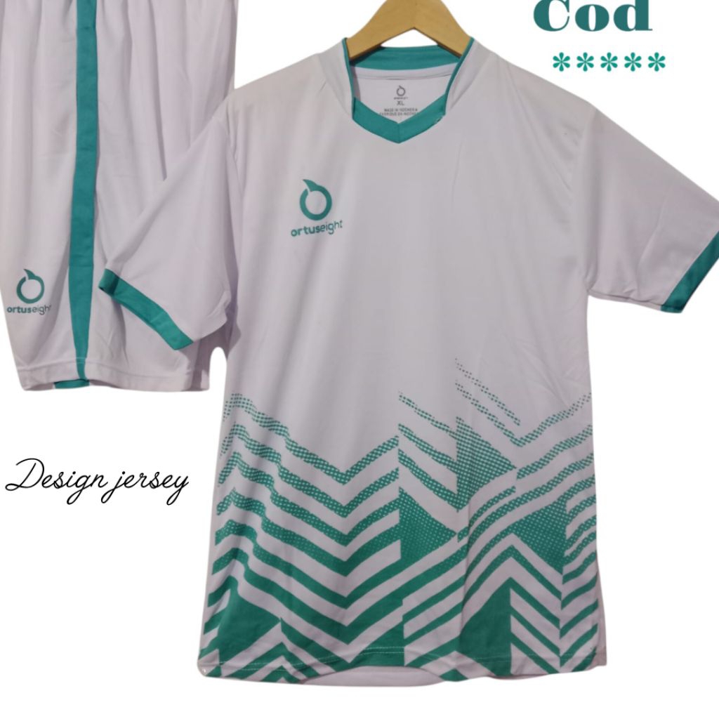 Stelan baju olahraga jerse, bola, futsal volly, dll.