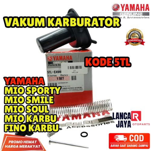 VAKUM KARBURATOR 5TL | YAMAHA MIO SPORTY, MIO SMILE, MIO SOUL, MIO KARBU, FINO KARBU ORIGINAL