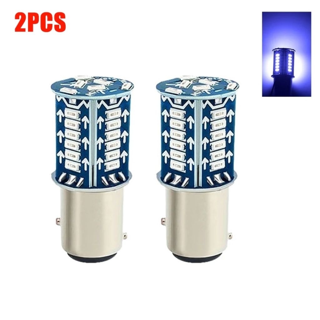 2 pcs Lampu Sinyal Belok Belakang Mobil LED Lampu Parkir Mundur 12V Untuk Mobil Truk Sepeda Motor