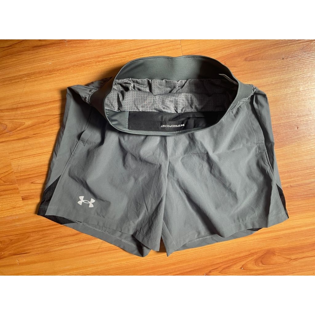 Celana running sport speed pocket UNDER ARMOR Original