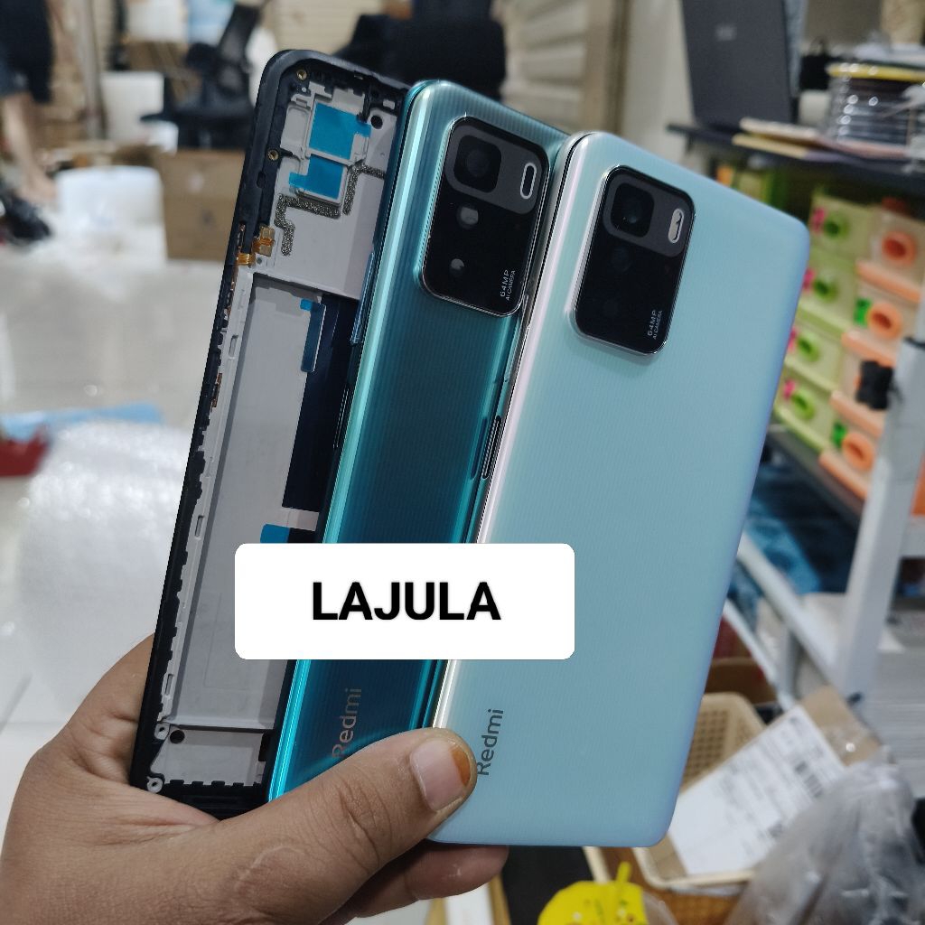 kesing housing casing full set xiaomi redmi note 10 pro 5g frame + Bezel + backdoor