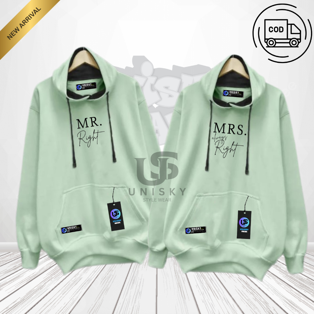 UNISKY Jaket Couple Pasangan Terbaru 2025/ Sweater Couple Pasangan/ Switer Couple Pasangan/ Switer C