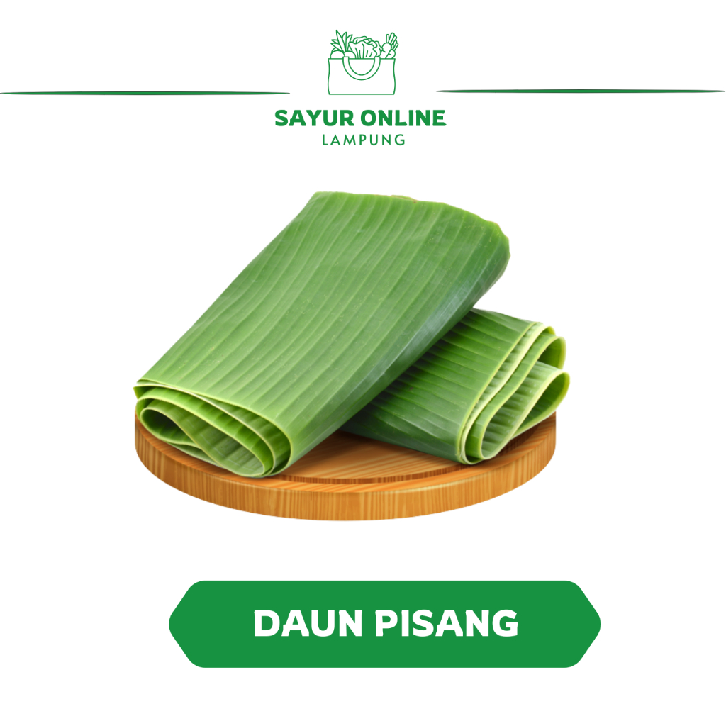 Daun Pisang Segar -Sayur Online Lampung