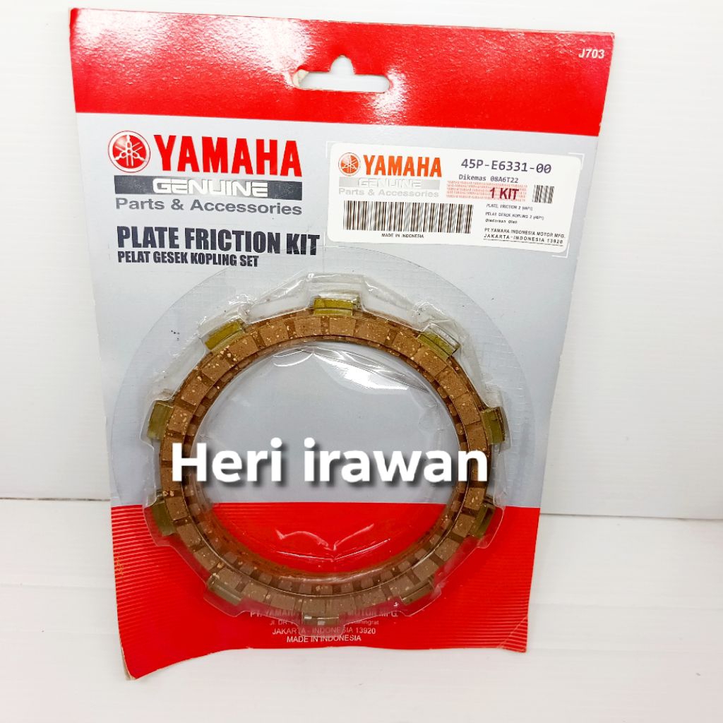 Kampas kopling Plat Kopling 45P Yamaha Byson.ORi