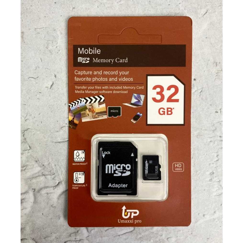 UMMAXI PRO Micro SD 32GB With Adapter || Memori Card Hp 32gb || Memori Hp 32gb Umaxxi Pro || Micro S