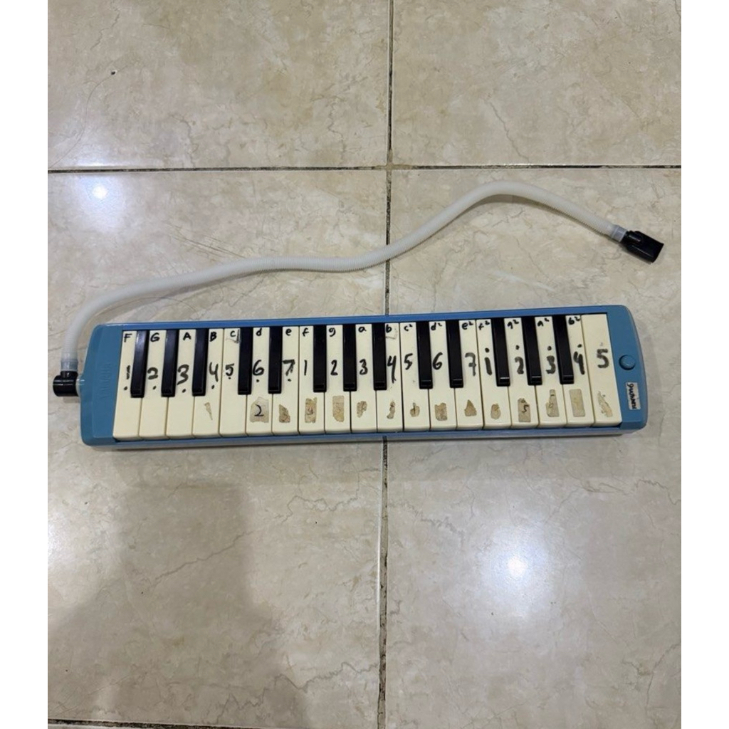 preloved pianika yamaha & tas pianika