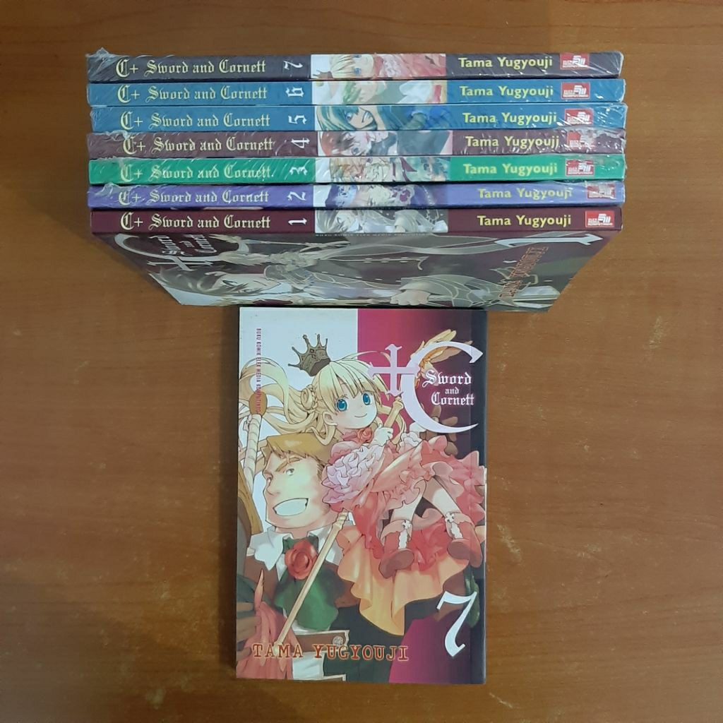 KOMIK +C SWORD AND CORNETT - VOL 1 - 7 SET SEGEL ORI GRAMEDIA --