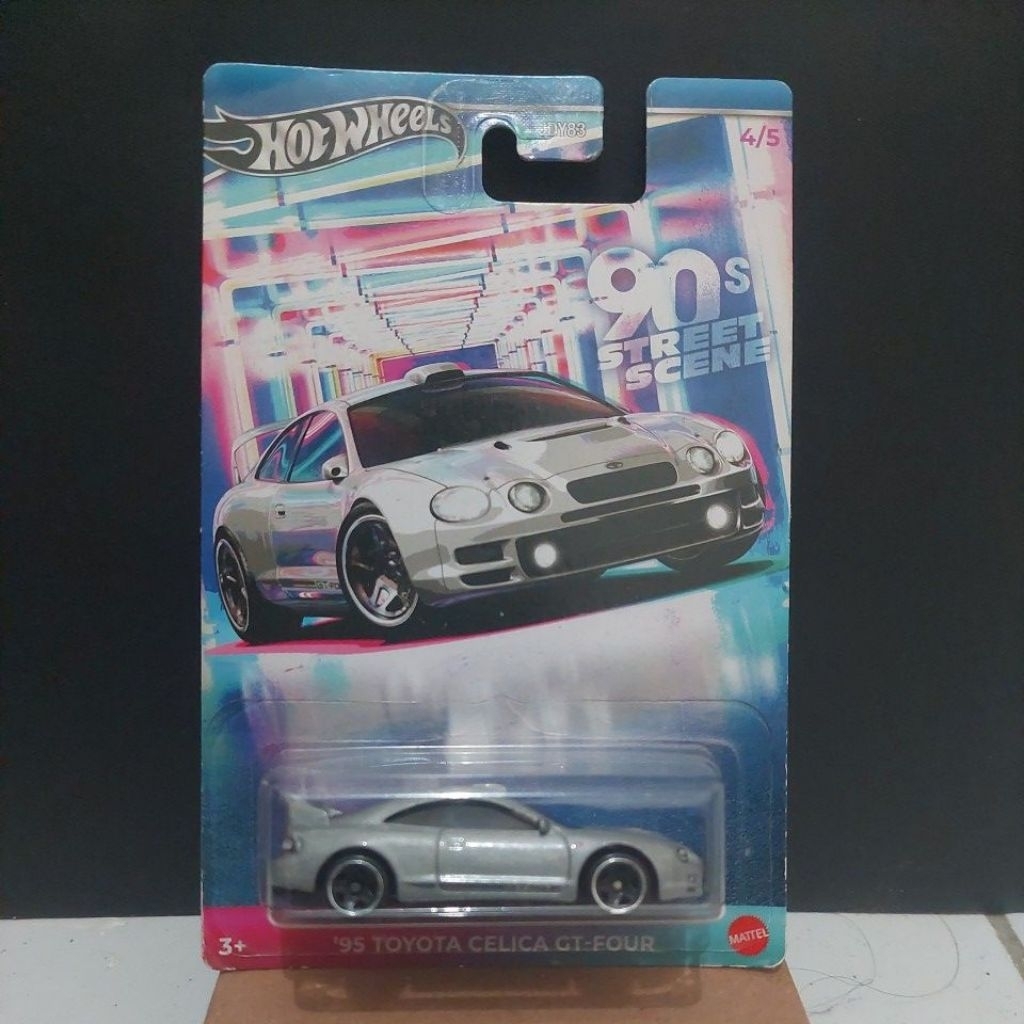 Hotwheels Silver Series 95 Toyota Celica GT Four