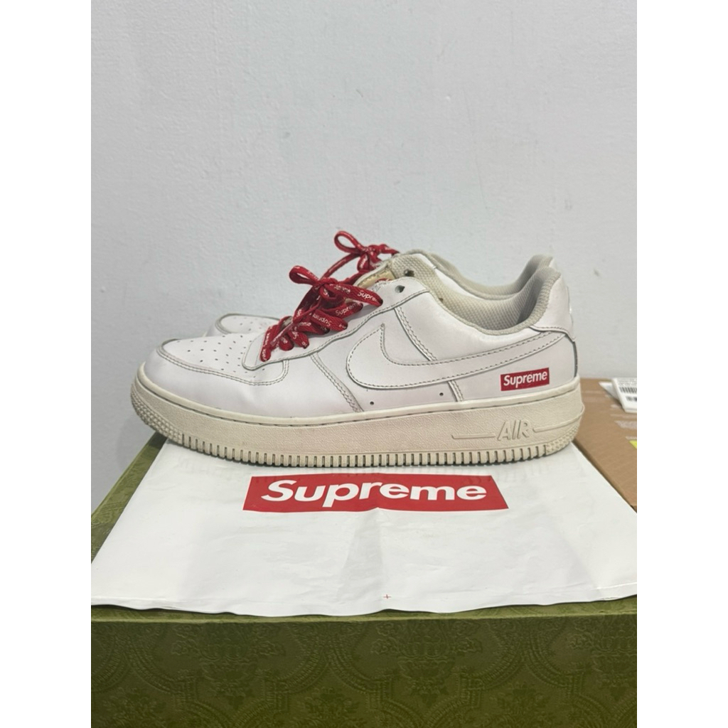 NIKE x supreme sneaker second sepatu air jordan aj1 low second