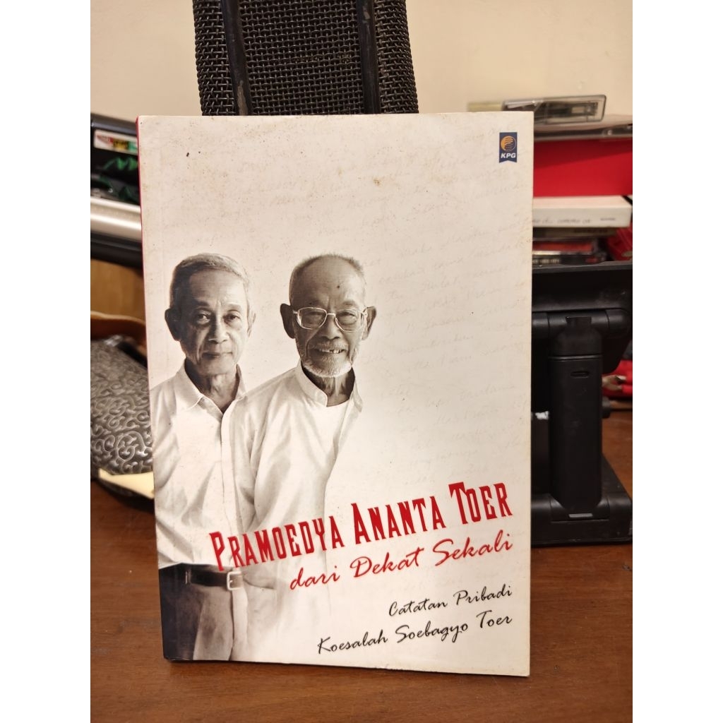 buku Pramoedya ananta toer dari dekat sekali preloved
