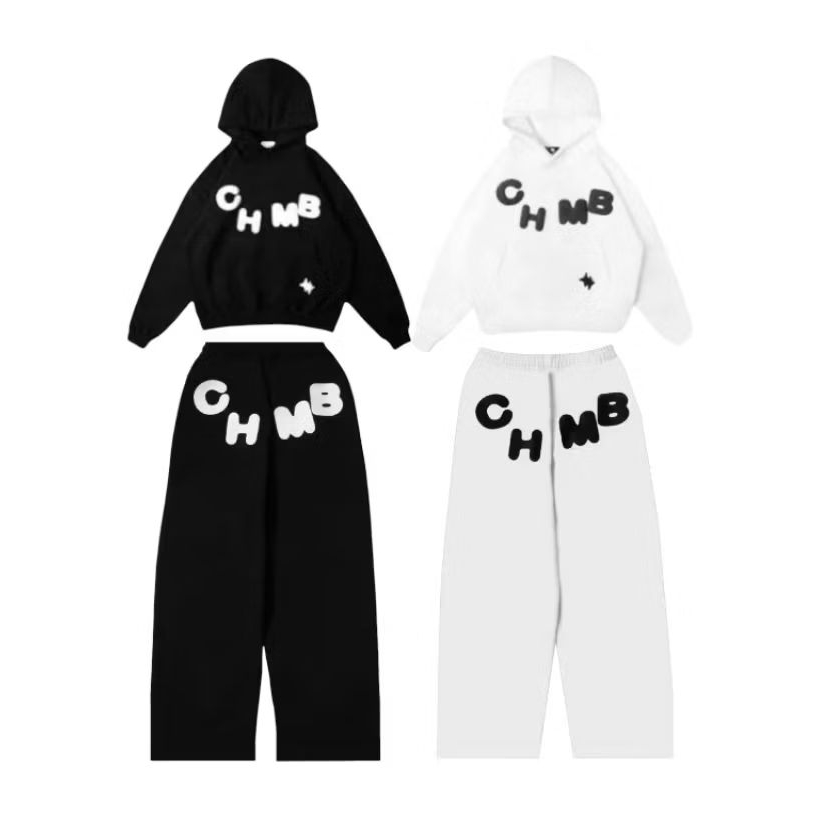 One Set Hoodie Boxy & Sweatpants CHMB Basic / Setelan Hoodie & Sweatpants Chambredelavain Unisex Pri