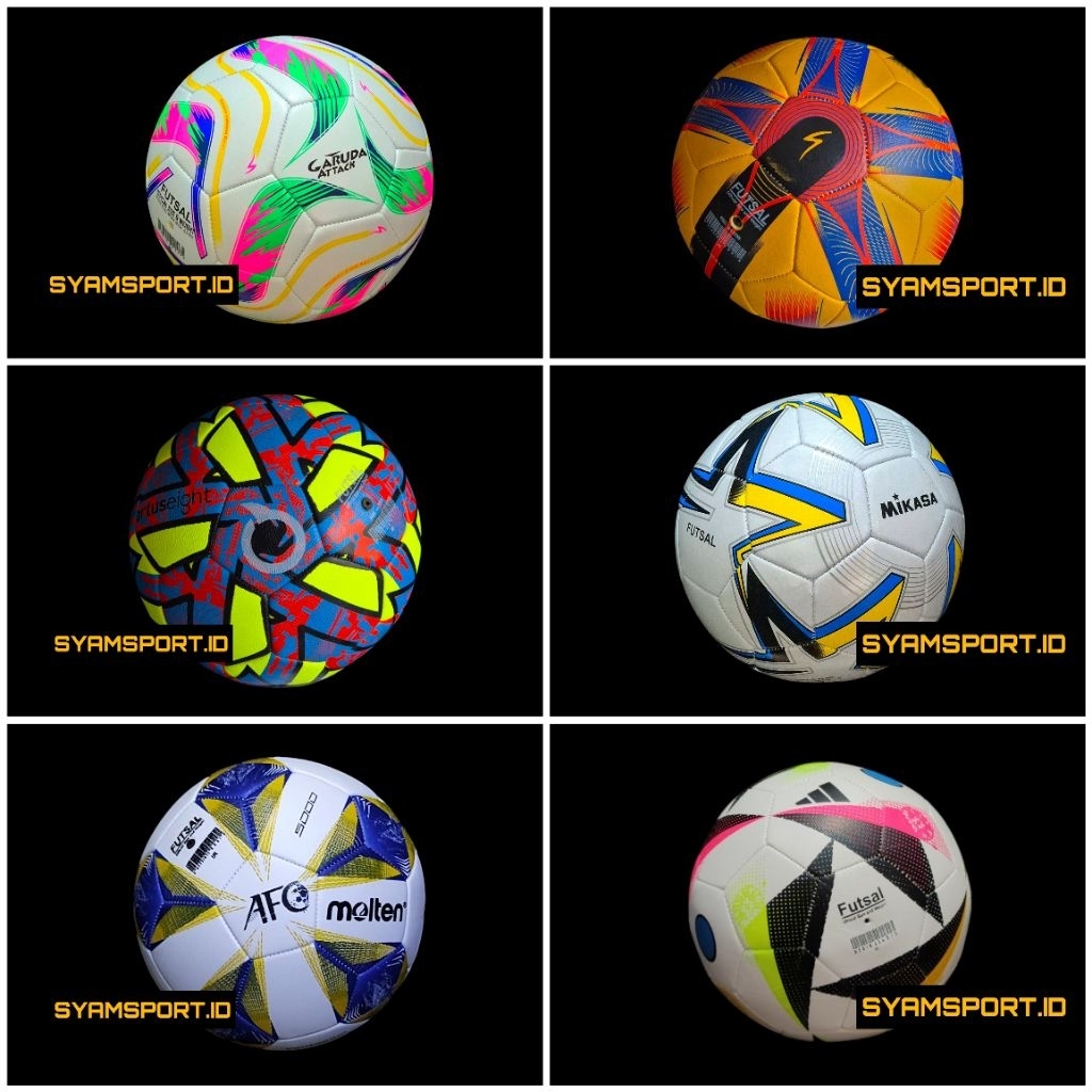 Bola Futsal Standart Grade Ori FIFA PIU Jahit Mesin / Bola Futsal Size 4 / Bola Futsal / Bola PU Jah