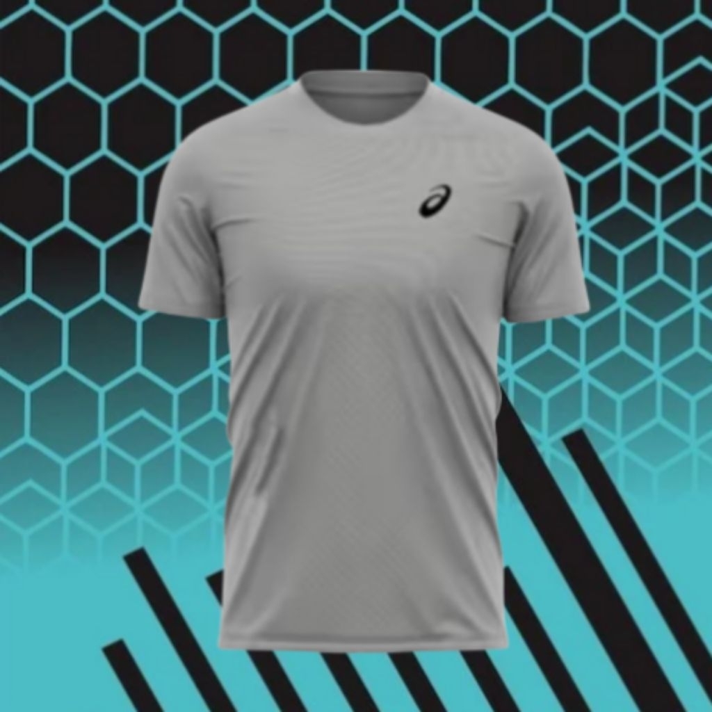 kaos jersey polos atasan pria dan wanita dry fit size L XL XXL