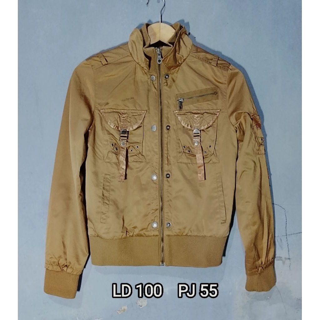 jaket parasut tebal