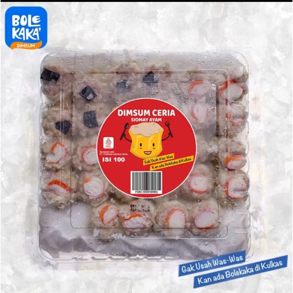 DIMSUM CERIA isi 100 pcs Bolekaka Dimsum Cikarang/Pabrik Dimsum