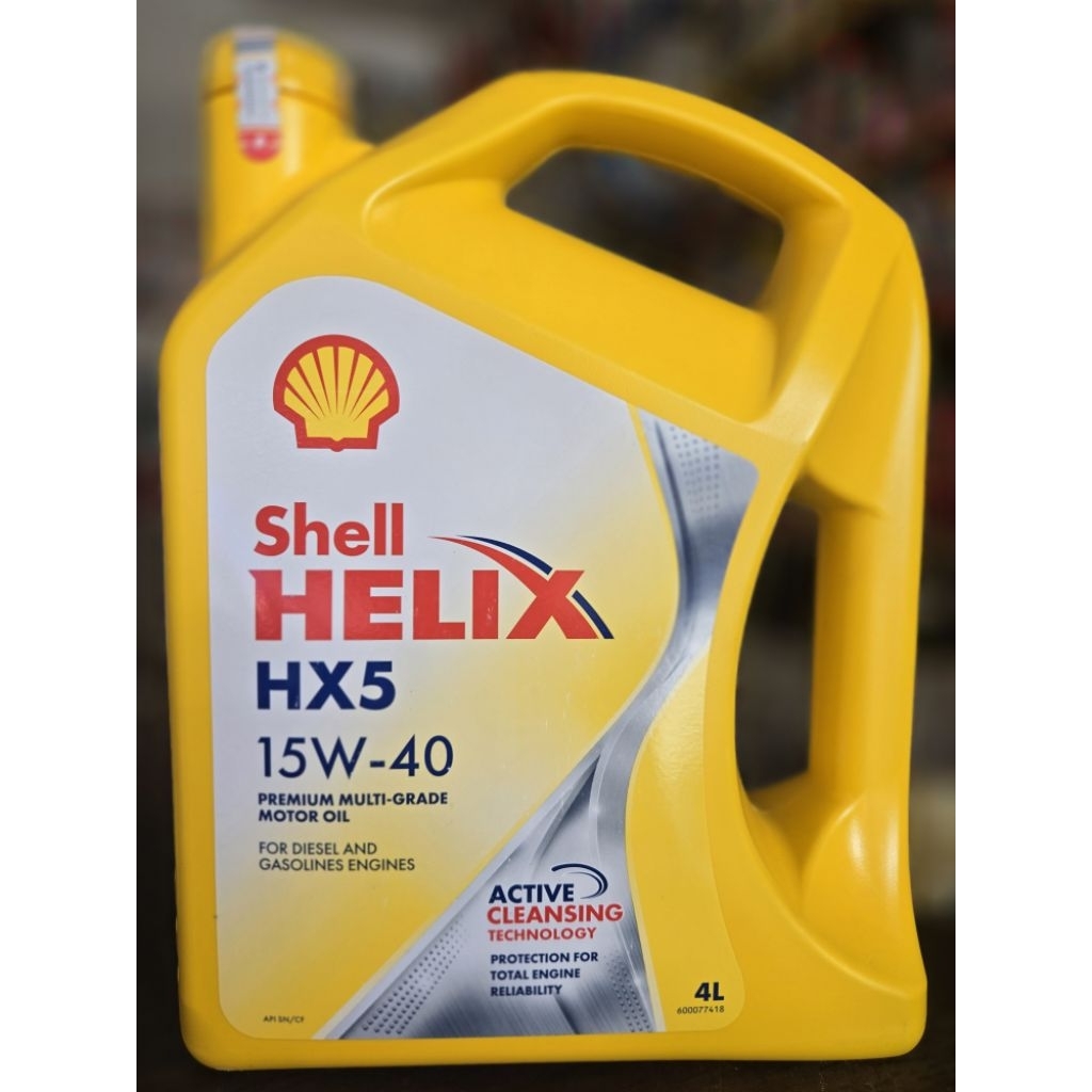 SHELL HELIX HX5 15W40 4LITER ORIGINAL