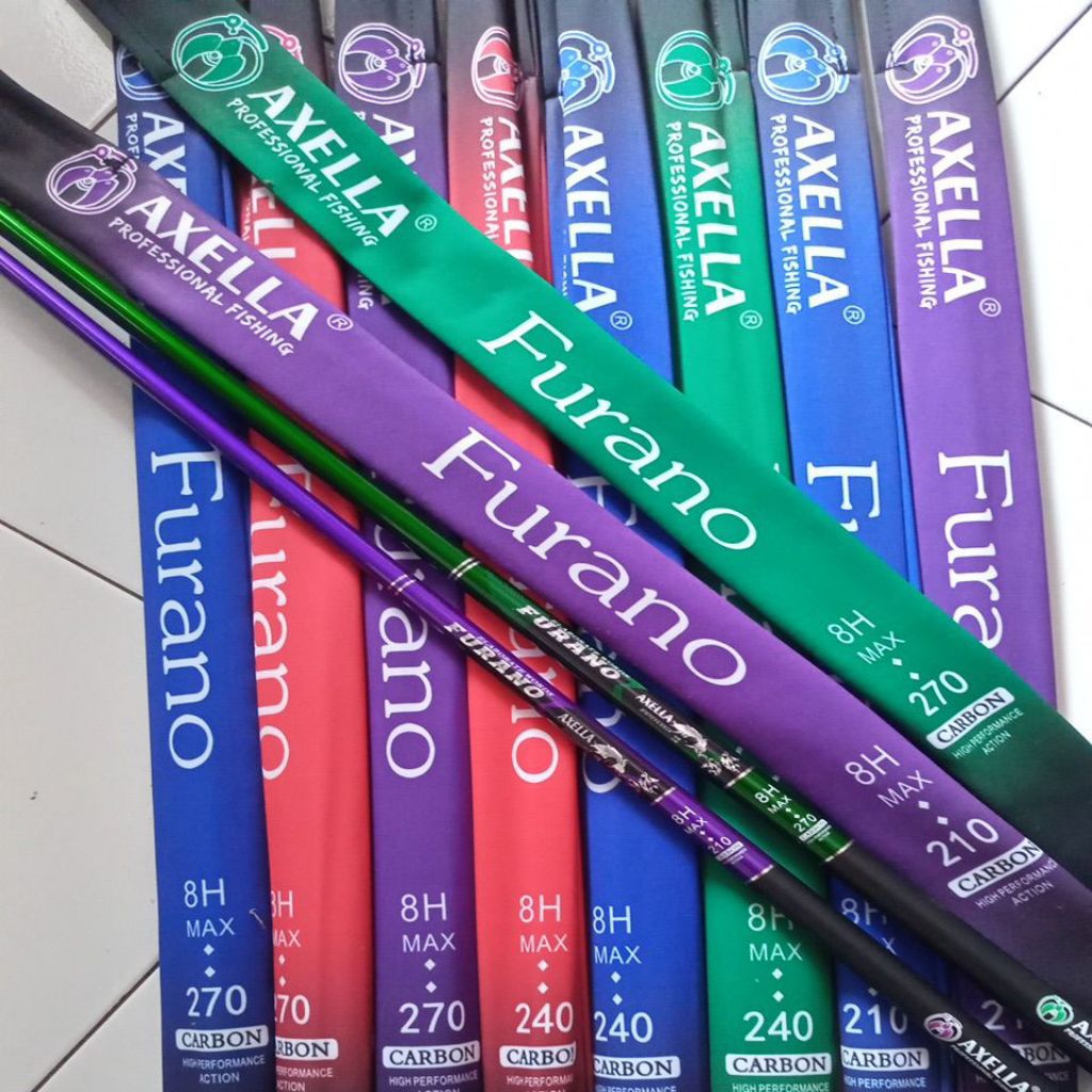 Joran / tegek / pancing axela Furano Galatama lele