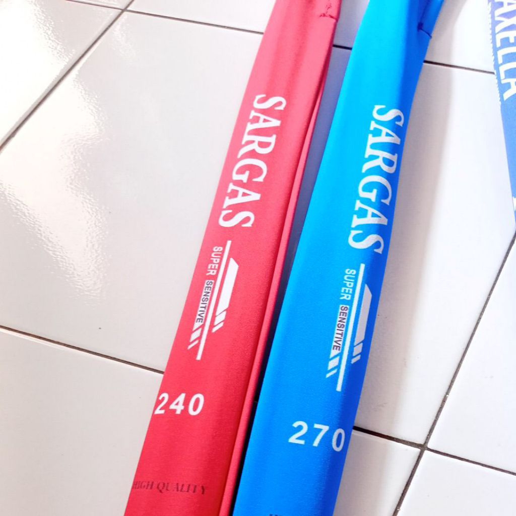 joran tegek pancing SARGAS H8 carbon