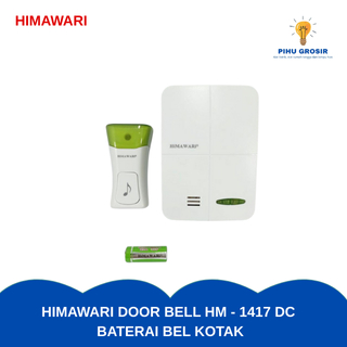 HIMAWARI Door bell HM - 1417 DC baterai bel kotak