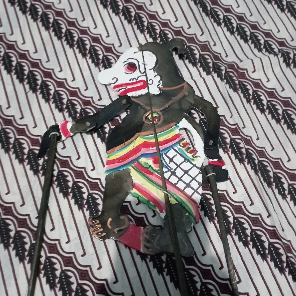 Wayang kertas duplex GARENG 40 cm punokawan